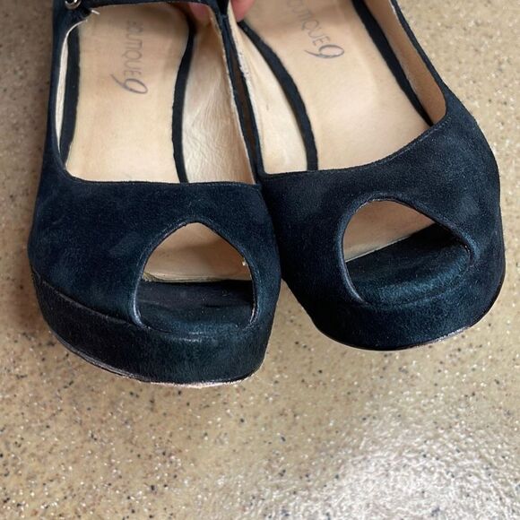 Boutique 9 Suede Stiletto Mary Janes 7 - Picture 5 of 11